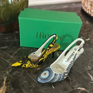 JRenee miniature porcelain shoes
